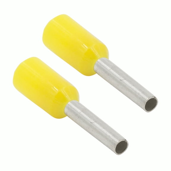 Ferrules 18GA Yellow 100 Pack
