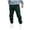 Dark Green, variant on Men's Casual Pants Stylish Autumn Winter High Street Leisure Trousers for Outdoor Running and Daily Wear Blue S