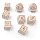 thumbnail image 1 of Set de dados gratuito League The One Ring RPG White, 1 of 3