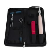 Wooden Color And Silver 6 In 1 Piano Tuning Hammer Mute Kit Maintenance Tuning Tool Set With Bag Guitar Parts And Accessories