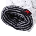 thumbnail image 2 of Star Men Slouch Skull Gorro largo de gran tamaño para mujer Gorro holgado Gorro de esquí de punto de ganchillo Blanco, 2 of 5