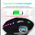 thumbnail image 3 of Mouse de Juego Inalabrico Recargable Negro, 3 of 5