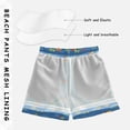 thumbnail image 3 of FORMRS Boys Swim Trunks Quick Dry Mesh Lining Beach Boardshorts, Sizes XS-XL, Blue Cartoon Galaxy, 3 of 7