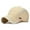 beige, variant on Unisex Quick Dry Cotton Sun Hat Baseball Cap Snapback Hats Mesh BEIGE