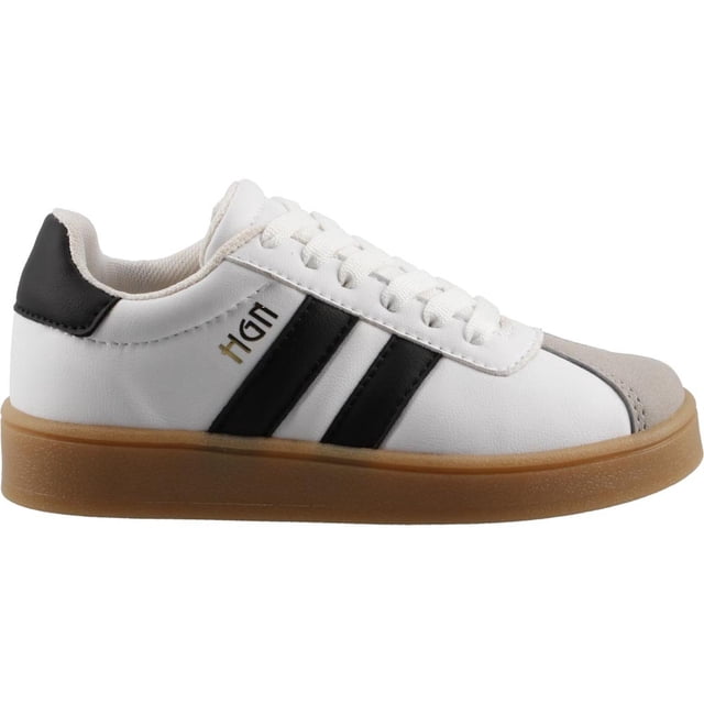 Tenis Moda Niño HGN Comodos blanco 18