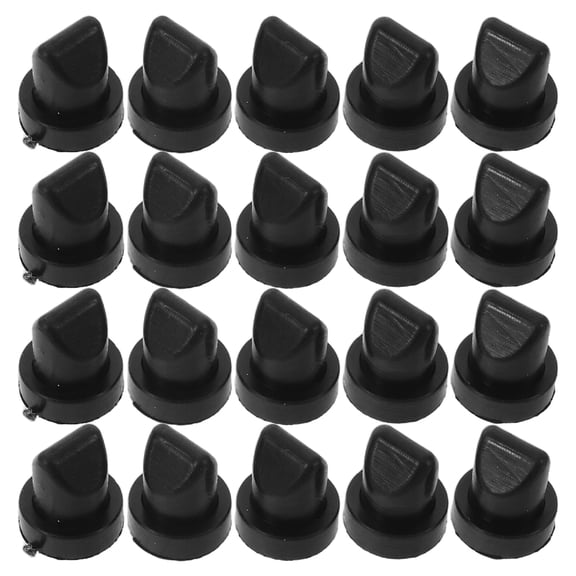 COMPUKAS 20Pcs Durable Rubber Backflow Valve One Way Valve for Plumbing Hose and Home Water Systems