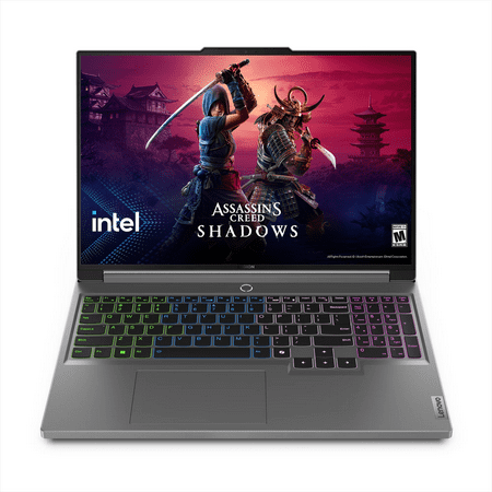 Lenovo Legion 5i 16" WQXGA 165Hz Gaming Laptop, Intel Core i7-13650HX, NVIDIA GeForce RTX 4060, 16GB, 1TB SSD, Luna Grey, Windows 11 Home, 83DG00EEUS (Get Assassin's Creed Shadows with Purchase)