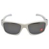 thumbnail image 1 of Oakley OO9135-08 Jupiter Squared - Matte White/Black Iridium Polarized by Oakley for Men - 56-18-131 Oakley Oakley, 1 of 1