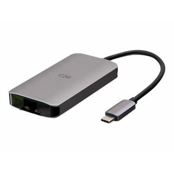 C2g Usb C Dock With Hdmi, Usb, Ethernet, Usb C & Delivery Up To 100w - Docking Station - Usb-c / Thunderbolt 3 - Hdmi - Gige