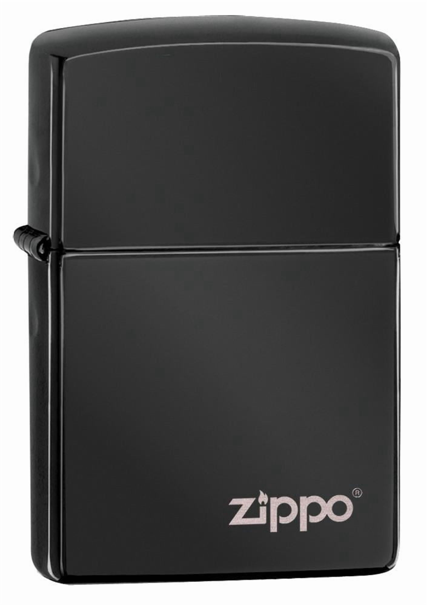 Zippo Logo Sapphire Pocket Lighter
