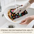 thumbnail image 5 of 2 Pcs Pioneer Flower Floral Print Pattern Kitchen Towels, Funny Microfiber Dish Towel Set, 18" X 26" Tea Towels, 5 of 6