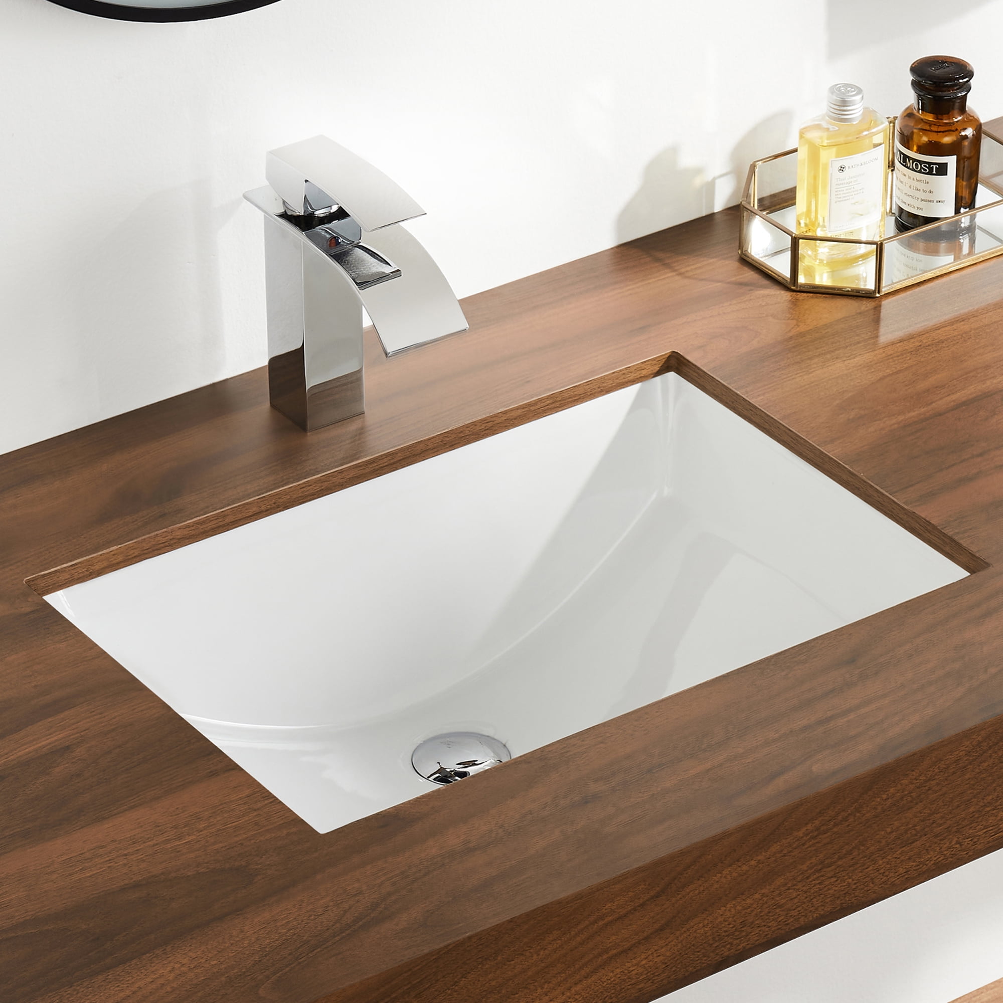 rectangle undermount