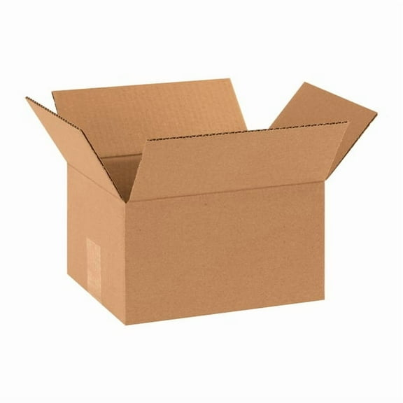 10 x 8 x 6" Corrugated Boxes - 25 Per Bundle