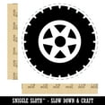 thumbnail image 2 of Wheel Tire Icon Self-Inking Rubber Stamp Ink Stamper - Black Ink - Large 1-1/2 Inch, 2 of 7