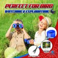 thumbnail image 2 of Binoculars for Kids, Gifts for 3 4 5 6 7 8 Year Old Boys Girls, 4X Compact High Resolution Binocular, Outdoor Toys for Boys 3-12 Years Old Birthday Gifts Easter Gift, 2 of 7