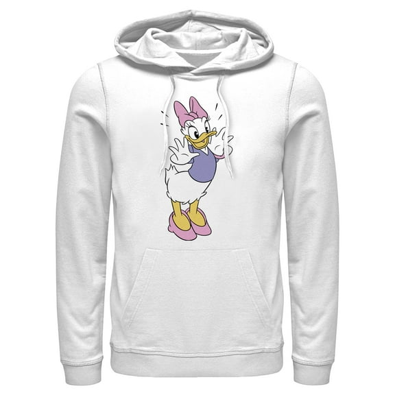 Men's Mickey & Friends Daisy Duck Surprise Pull Over Hoodie