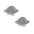 thumbnail image 1 of Ice Molds Ice Cube Trays Silicone UFO Ice Ball Maker With Lids Large Round Ice Cube Tray With Covers And Funnel Reusable Sphere Ice Ball Maker Mold Silicone Round Ice Cube Mold, 1 of 9