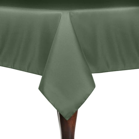 

Ultimate Textile (3 Pack) 60 x 84-Inch Rectangle Tablecloth - for Wedding Restaurant or Banquet use Army Green