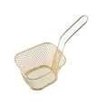 thumbnail image 2 of Panier Carré pour Friture Profonde Frites Filet Frites Filet Fil Passoire Cuisine Restaurant Outil de Cuisson, 2 of 7