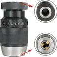 thumbnail image 3 of 1/32in-5/8in JT3 Heavy Duty Keyless Drill Chuck High Precision Ball Bearing Drill Chuck 3JT, 3 of 7