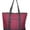 Red, variant on Everest Solid color Shopping Tote -Personalization Available Blank - Raspberry