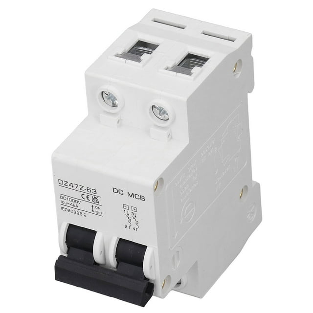 Disyuntor fotovoltaico, disyuntor de CC, disyuntor de sobrecarga, disyuntor P, disyuntor V, instalación sin esfuerzo