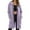 Light Purple -LD08, variant on Inglocry Long Zip Up Hoodies for Women Double Zipper Fleece Jackets Tunic Sweatshirts Fall Winter Fashion Clothes 2025 Army Green L