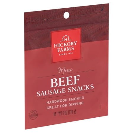 Hickory Farms Mini Beef Sausage Snacks, 6 oz