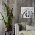 thumbnail image 3 of AatoeaX White Religious Horse Canvas Wall Art Rustic Horse Picture Wall Decor Christian Horse Posters Gifts for Girls for Living Room Bedroom Bathroom Decoration, 3 of 6