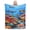 50x40, variant on Ocean Sea Life Blanket Tropical Coral Reef Throw Blanket Soft Cozy Flannel Marine Animals Blanket Shark Turtle Fish Ocean Decor Gift 50x40