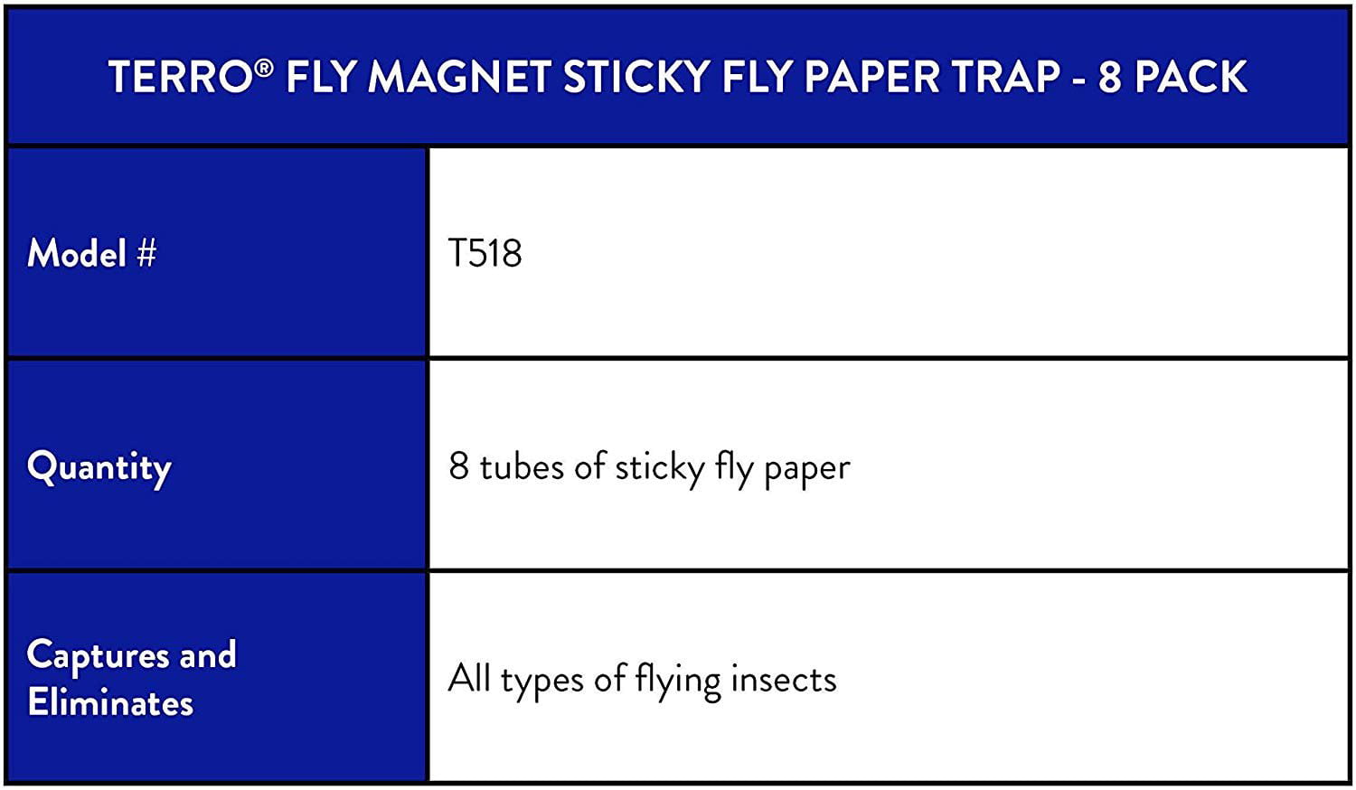 TERRO® Fly Magnet® Sticky Fly Paper Trap - Tucson, AZ - Arizona Feed  Country Stores