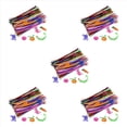 thumbnail image 1 of 1000 Piezas Limpiadores de Pipas de Colores Aleatorios Tallo de Chenilla 6 mm X 12 Pulgadas para Decoraciones de Manualidades de Bricolaje, 1 of 5