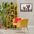 thumbnail image 4 of Stupell Industries Contemporary Elephants & Celebration Balloons Black Floating Frame Canvas Art, 25 x 17, by Leon Devenice, 4 of 8
