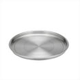 thumbnail image 1 of Kraftware 71412 Plateau Rond en Acier Inoxydable Brossé de 12 Pouces, 1 of 1
