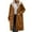 Brown, variant on Coorders Womens Shaggy Puffy Jackets Coats, Women's 2025 Winter Fashion Clothes Oversized Shearling Fleece Long Coats Jackets ,Dark Gray,Size XXL