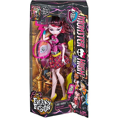 5Startd Monster High Freaky Fusion Save Frankie Draculaura - Walmart ...