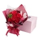 thumbnail image 5 of Ramo artificial de flores de jabón, adorno de mesa, regalo decorativo para familiares y amigos. Rojo, 5 of 9