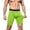 Green, variant on Men's Compression Shorts, High Elastic Moisture Wicking Athletic Underwear Workout Running Base Layer Training Shorts for Basketball, Football Blue
