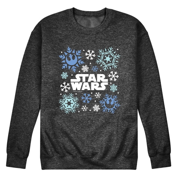 Star Wars - Snowflakes - Men's Crew Fleece Sweatshirt