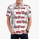 thumbnail image 1 of Balery Retro Train Camisa Polo de Hombre con Estampado, de Manga Corta y Tejido Medio, Camisa Tipo Golf Polo-Medium, 1 of 6