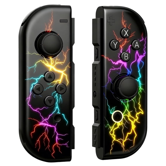 Game Controller for Switch Controller,Wireless Joypad for Switch with RGB Lighting,Support Dual Vibration,Motion Control,Wake-up Function