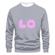 thumbnail image 3 of Sudaderas sin capucha para hombre, estilo casual, a la moda, con cuello redondo, estampado, de manga larga, blusas de manga larga y cuello redondo, blusas de poliéster para hombre, 3 of 3