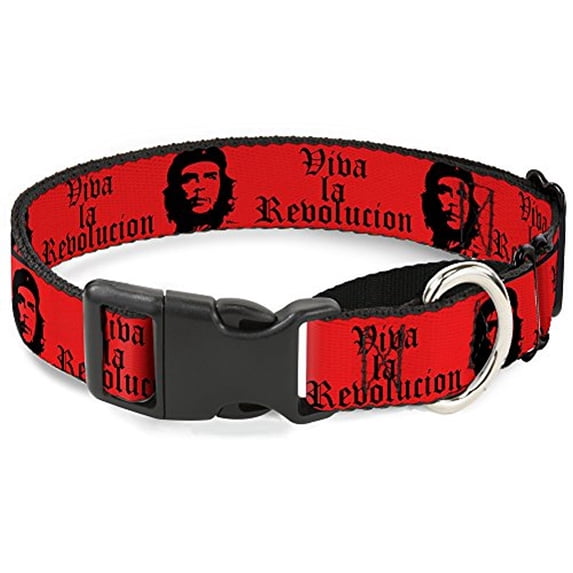 Buckle-Down Che Red Black Martingale Dog Collar