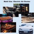 thumbnail image 4 of Air Duster, Turbo Turbo 13000000RPM de iluminación para recargable para enfriamiento de Agua, 4 of 7