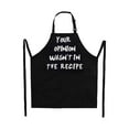 thumbnail image 1 of SBYOJLPB Aprons Clearance Kitchen Essentials Aprons for Men Aprons for Chefs - Texted Aprons for Men and Women Valentine'S Day Baking Gift Men'S Cooking Apron 2 Pockets, 1 of 1