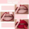 thumbnail image 5 of ONLYEOR Liquid Lipstick & Lip liner Combo Set, Matte Lips Kit, Lipstick + Lip Liner Matte Easy to Color 24hrs of Smoothly Moisturizing Shine Clear, Durable, Waterproof(A), 5 of 7