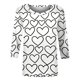 thumbnail image 5 of Xuyuer Women's Casual 3/4 Sleeve T-Shirts Round Neck Cute Tunic Tops Basic Tees Blouses Business Work Tee Top Summer Tunic Tops Dressy T-Shirts Pleated Shirts Fit Pullover Tshirts, 5 of 8