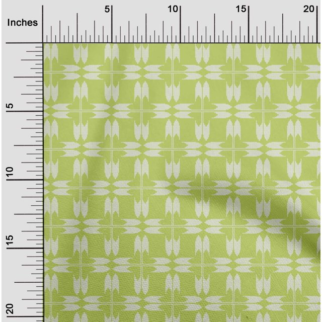 oneOone Cotton Cambric Fabric Arrow Sign Kasuri Print Sewing Fabric BTY 56 Inch Wide