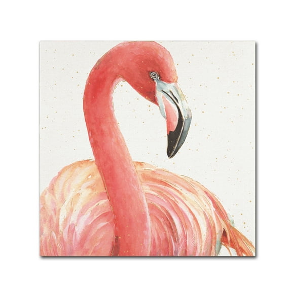 Trademark Fine Art 'Gracefully Pink II' Canvas Art by Lisa Audit
