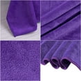 thumbnail image 2 of 2-Pieces Bath Towel Set For Bathroom,Ultra Absorbent Solid Purple 30"x60", 2 of 5